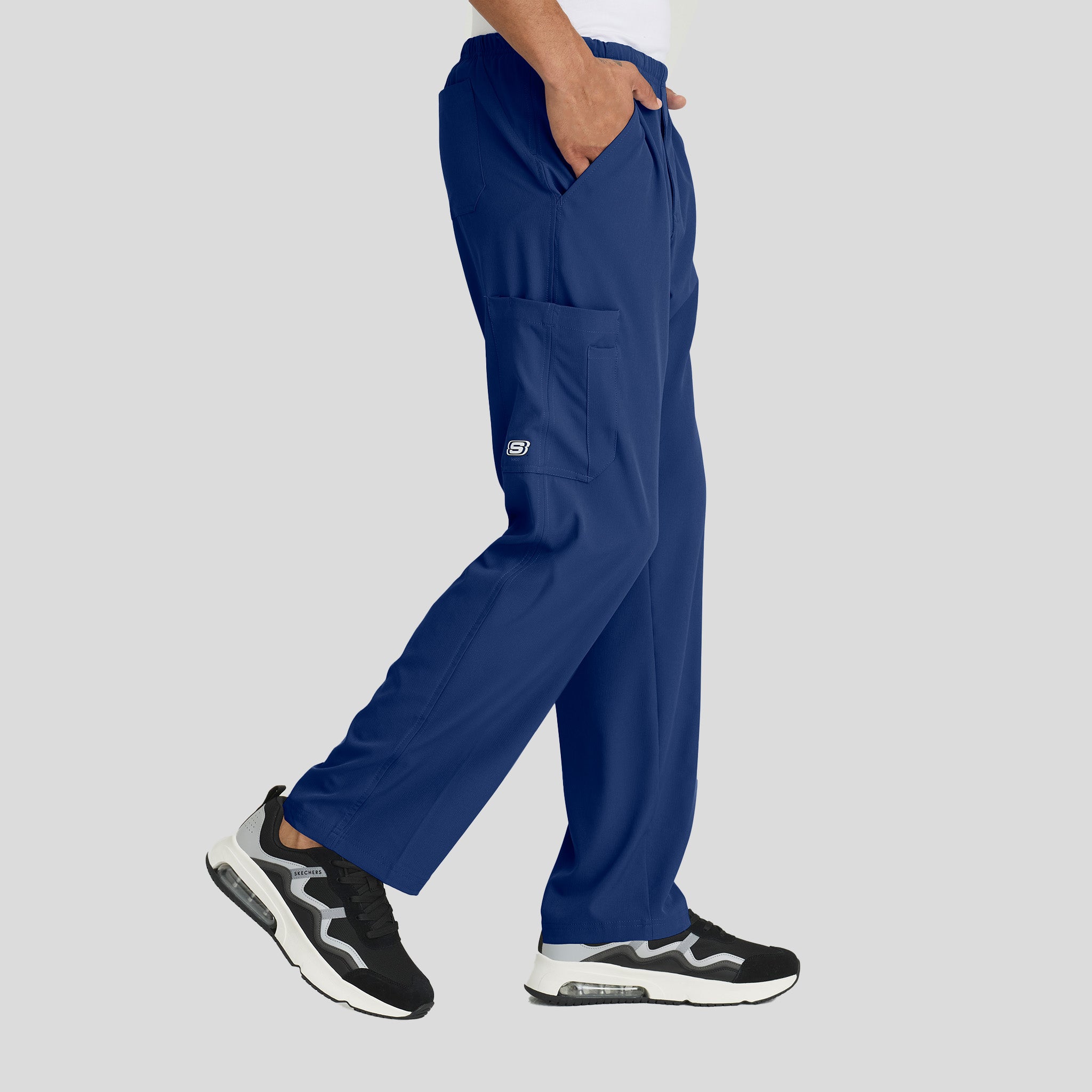 Men's Structure 4-Pockets Zip-Fly Scrub Pant | Galaxy