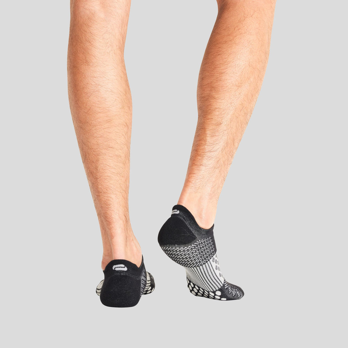 Hustle Athletic Ankle Sock | Black/Grey/White
