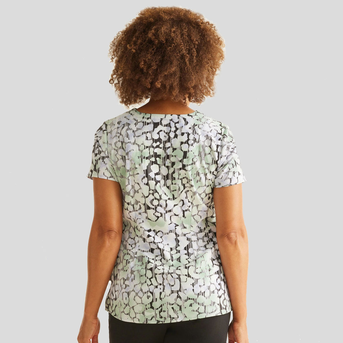 Amanda Transitional Skin Print Top