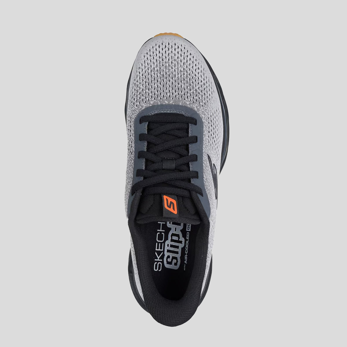 Men's Skechers Slip-ins: GO WALK Glide-Step 2.0 - Maser | Grey/Black