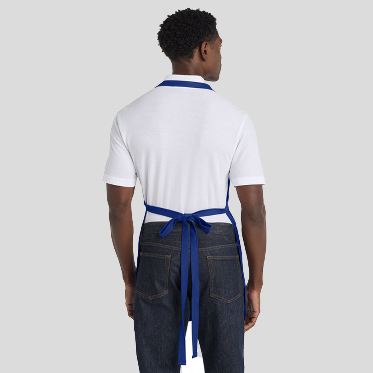 Full-Length Apron with Pockets | Royal
