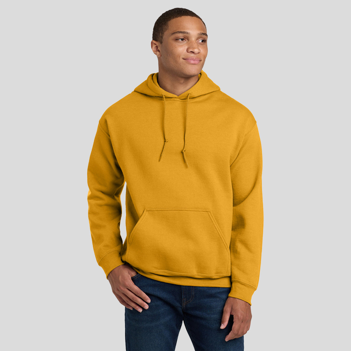 Heavy Blendβ’ Hooded Sweatshirt | Gold