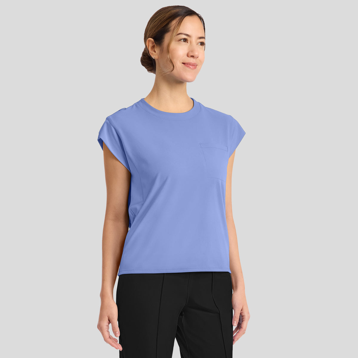 Achieve Crew Neck Scrub Top | Ciel