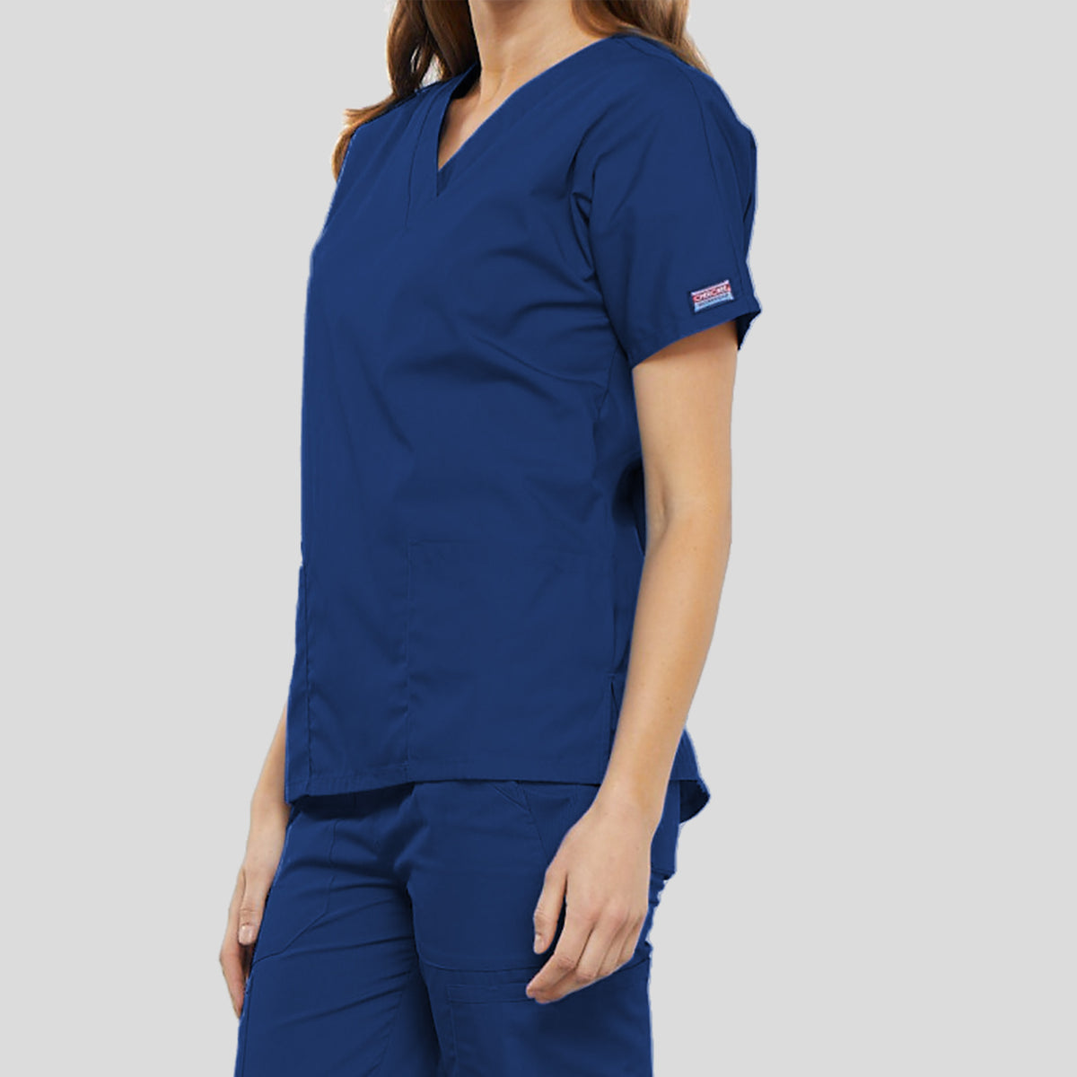 Women's V-Neck 2 Pocket | Galaxy