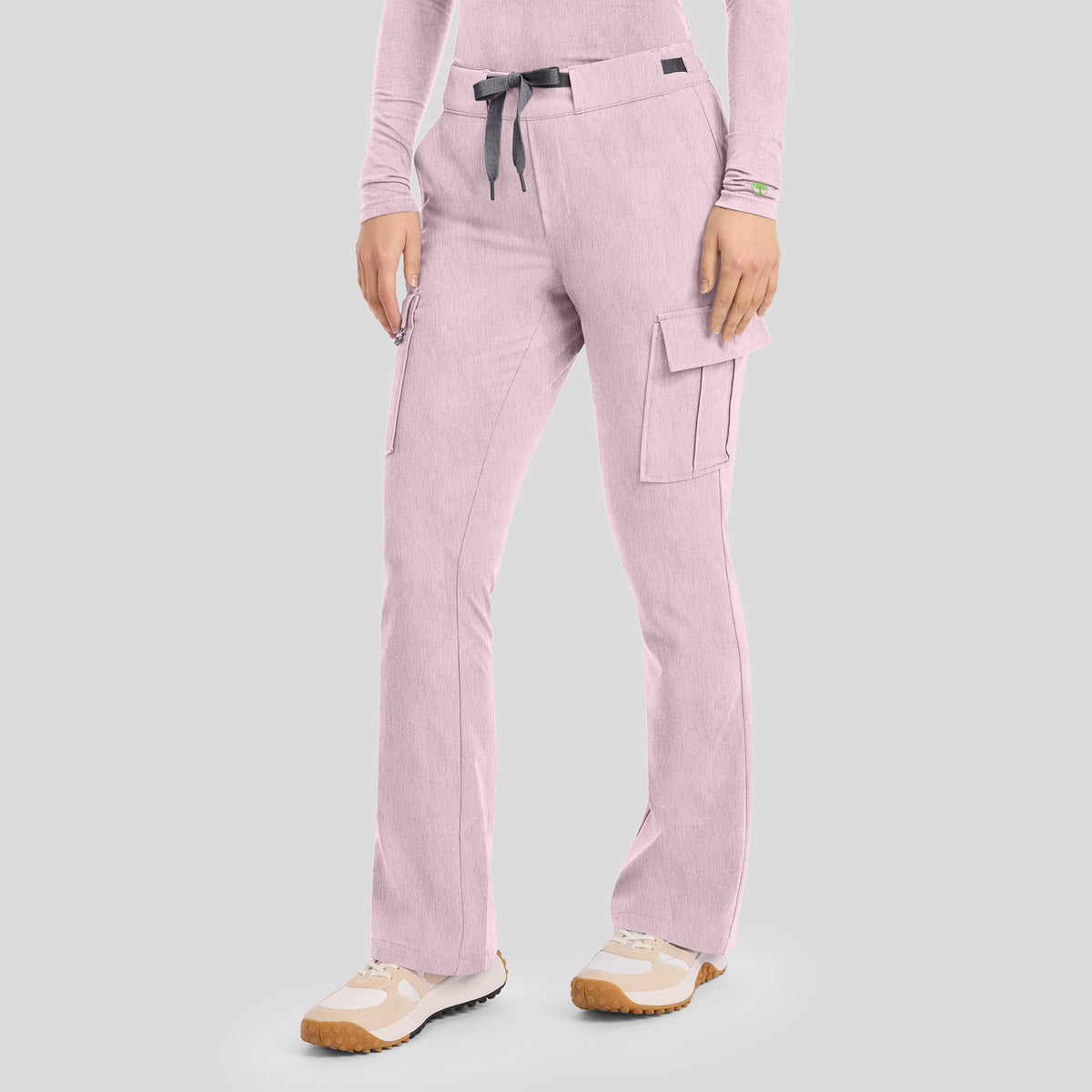 Women's Blair Flare Leg Scrub Pant | Pink Pearl