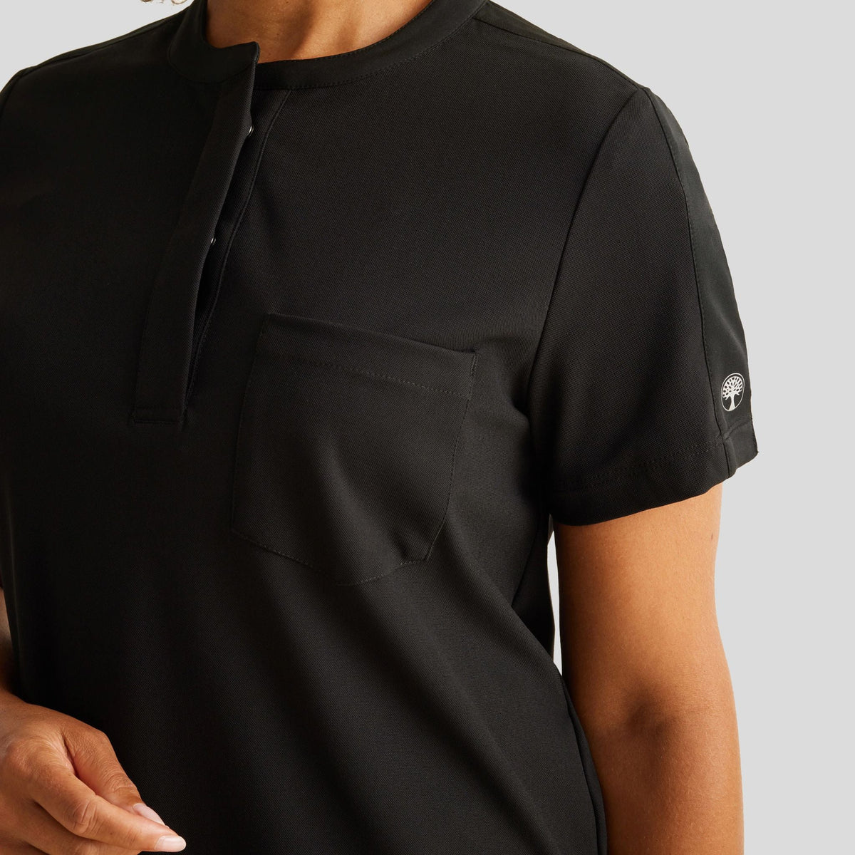Women's Kate Scrub Top | Black