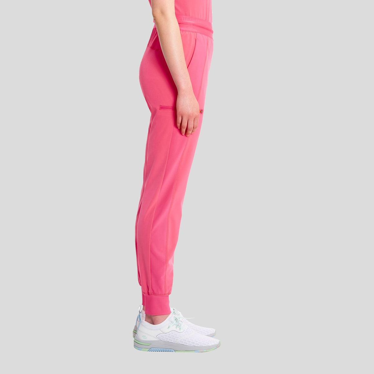 Mid Rise Jogger | Power Pink