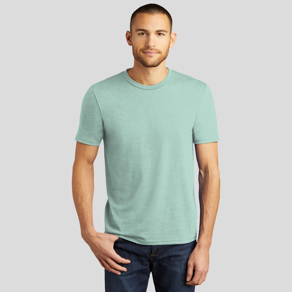 Perfect Tri® Tee | Heathered Dusty Sage