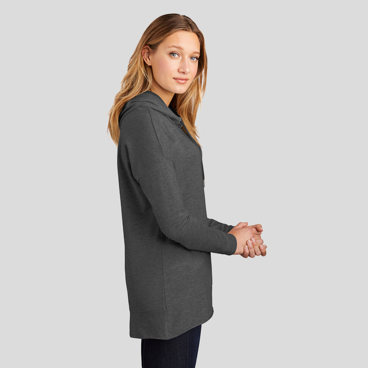 Women’s Featherweight French Terry ™ Hoodie | Washed Coal