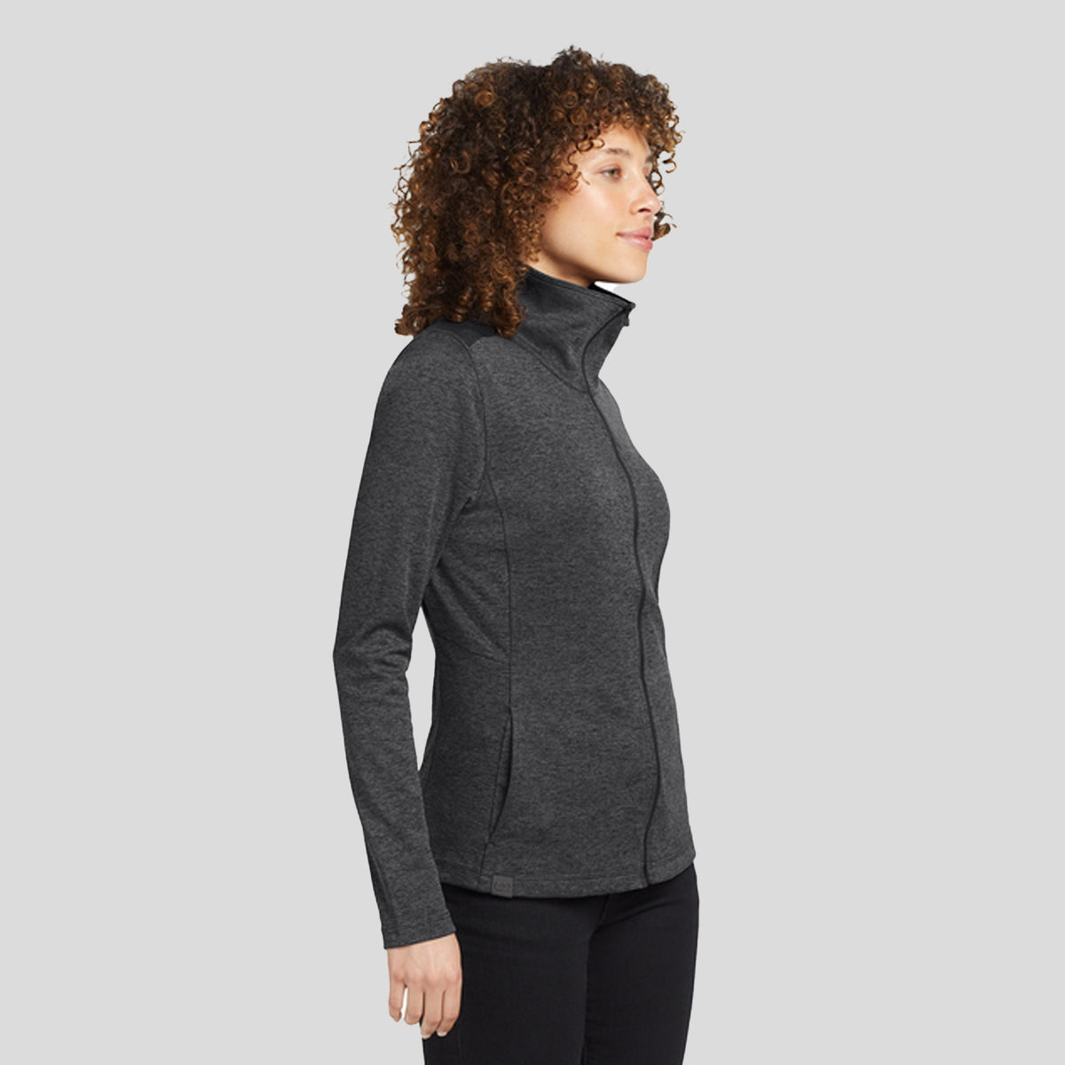 Women's Pixel Full-Zip | Blacktop